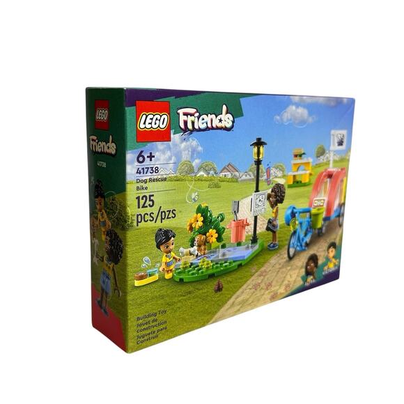 LEGO FRIENDS Dog Rescue Bike 41738 New Sealed - Picture 1 of 5